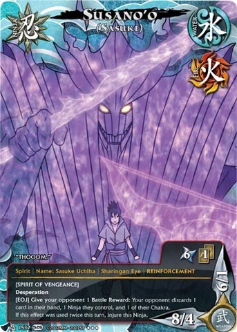 Susanoo (Sasuke) - N-1537 - Super Rare - Unlimited Edition - Foil