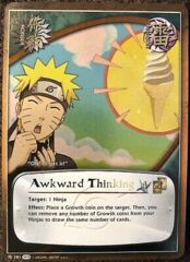 Awkward Thinking - M-781 - Super Rare - 1st Edition - Foil