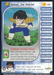 Gohan, the Warrior (Level 3) - 172 - Limited Edition - Reforge Foil