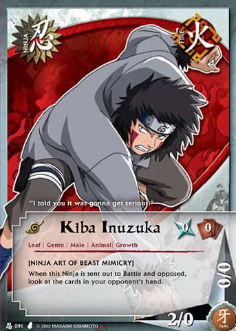 Kiba Inuzuka - N-091 - Unlimited