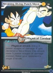 Straining Diving Punch Move - Unlimited Edition - Flat Foil