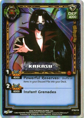 Karasu - ST40/176 - Unlimited Edition - Foil