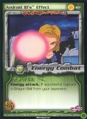 Android 18's Effect - 107 - Unlimited Edition - Flat Foil