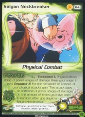 Saiyan Neckbreaker - 084 - Limited Edition - Flat Foil