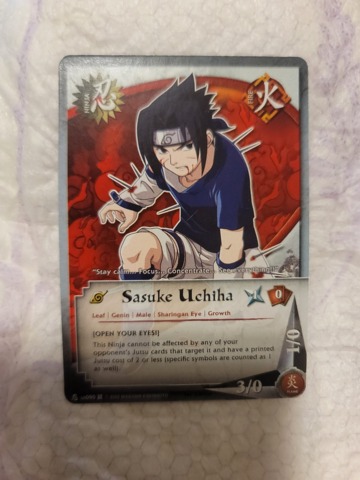 Sasuke Uchiha - N-US090 - Common - 1st edition