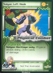Saiyan Left Hook - 018 - Unlimited Edition - Flat Foil