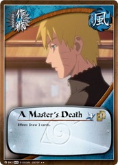 A Master's Death - M-843 - - Unlimited Edition - Reprint