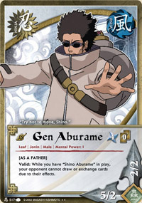 Gen Aburame - N-517 - Reprint