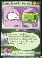 Captain Ginyu Realization - 050 - Unlimited Edition - Flat Foil