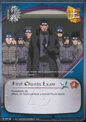 First Chunin Exam - M-059 - Rare - Unlimited Edition