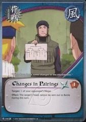 Changes in Pairings - M-144 - Uncommon - Unlimited Edition