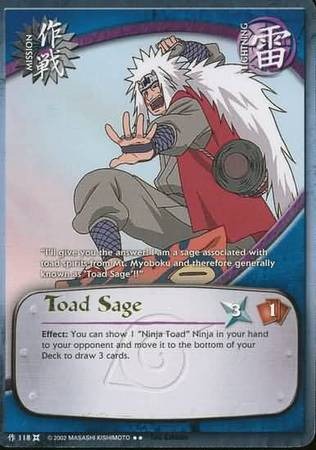 Toad Sage - M-118 - Rare - Unlimited Edition