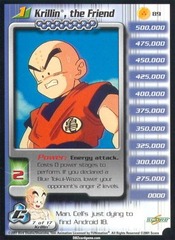 Krillin, the Friend (Level 1) - 089 - Unlimited Edition - Flat Foil