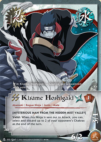 Kisame Hoshigaki - N-202 - Super Rare