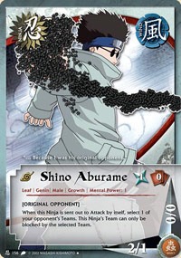 Shino Aburame - N-156 - Uncommon - 1st Edition