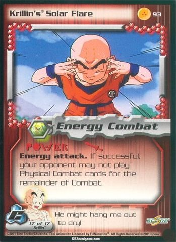 Krillins Solar Flare - 093 - Unlimited Edition