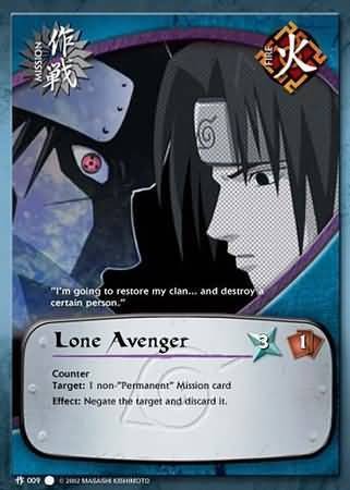 Lone Avenger - M-009 - Common - Unlimited Edition