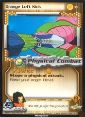 Orange Left Kick - 035 - Unlimited Edition - Flat Foil