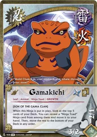 Gamakichi - N-908 - Common - Unlimited