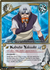 Kabuto Yakushi - N-615 - Rare - REPRINT