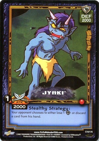 Jyaki - C19/176 - Unlimited Edition
