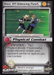 Black Off-Balancing Punch - 048 - Unlimited Edition