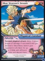 Blue Stomach Smash - 059 - Limited Edition - Flat Foil