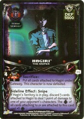 Hagiri, the Sniper - C114 - Unlimited Edition - Double Rainbow Foil