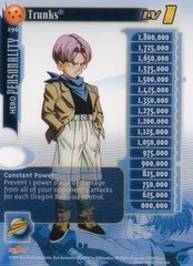 Trunks (Level 1) - 296 - Unlimited Edition - Scanner Card