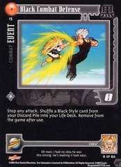 Black Combat Defense - 15 - Unlimited Edition - Shatter Foil