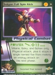 Saiyan Full Spin Kick - 019 - Limited Edition - Flat Foil