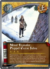 Mind Transfer, Puppet Curse Jutsu - J-972 - Super Rare - Unlimited Edition - Foil