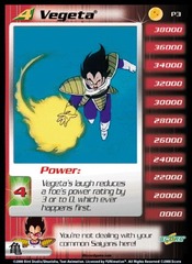 Vegeta - (Level 4) - P3 - Unlimited Edition - Gold Foil
