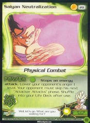 Saiyan Neutralization - 020 - Unlimited Edition - Flat Foil