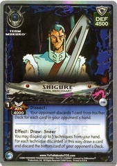 Shigure, Cool Mercenary - C166 - Double Rainbow Foil - Unlimited Edition