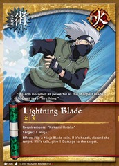 Lightning Blade - J-106 - Starter Deck - 1st Edition