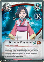 Koyuki Kazahana - C-024 - Rare - Unlimited Edition - Reprint