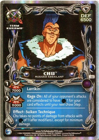 Chu, Rugged Assailant - S12 - Unlimited Edition