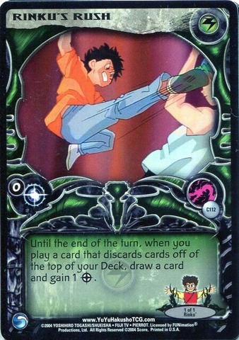 Rinkus Rush - C112 - Unlimited Edition