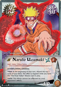 Naruto Uzumaki - N-US122 - Super Rare - Unlimited Edition