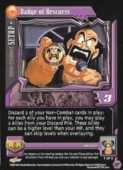 Badge of Rescuers - 4 - Unlimited Edition - Flat Foil