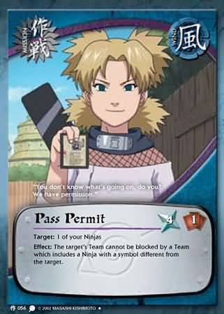 Pass Permit - M-056 - Uncommon - 1st Edition