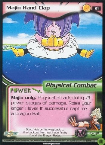 Majin Hand Clap - 021 - Limited Edition - Flat Foil