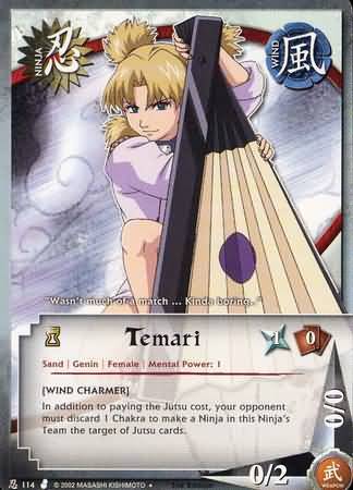 Temari - N-114 - Uncommon - Unlimited Edition