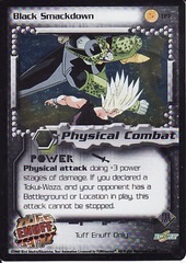 Black Smackdown - TF1 - Limited Edition - Flat Foil