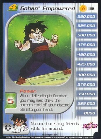 Gohan Empowered (Level 4) - 152 - Unlimited Edition