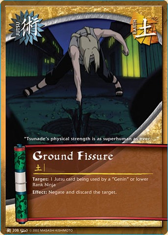 Ground Fissure - J-208 - Common - Unlimited Edition