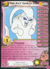 Majin Buu's Kamikaze Ghost (Level 1) - 108 - Unlimited Edition - Flat Foil