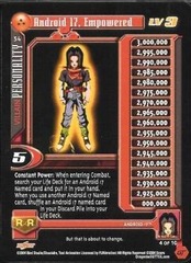 Android 17, Empowered (Level 3) - A - 054A - Unlimited Edition - Flat Foil