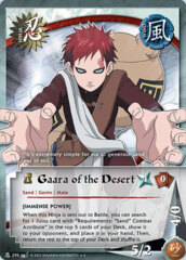 Gaara of the Desert - N-295 - REPRINT